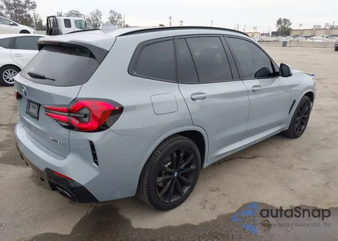 2024 BMW X3 Sdrive30I z USA, uszkodzony, nr VIN 5UX43DP05R9W60130